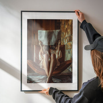 Off The Record by Julian Van Bausch wall - art - picture - poster