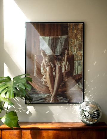Off The Record by Julian Van Bausch wall - art - picture - poster