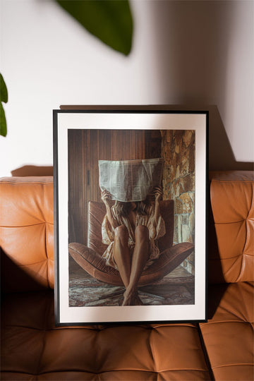Off The Record by Julian Van Bausch wall - art - picture - poster