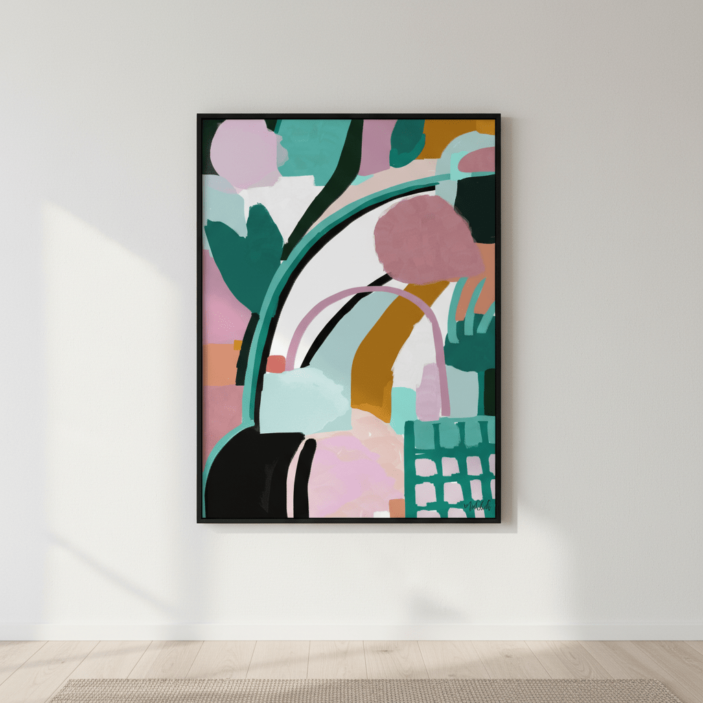 Offbeat Abstract by Inkheart Designs wall - art - picture - poster