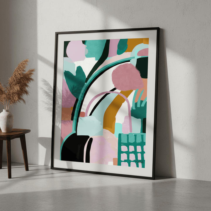 Offbeat Abstract by Inkheart Designs wall - art - picture - poster