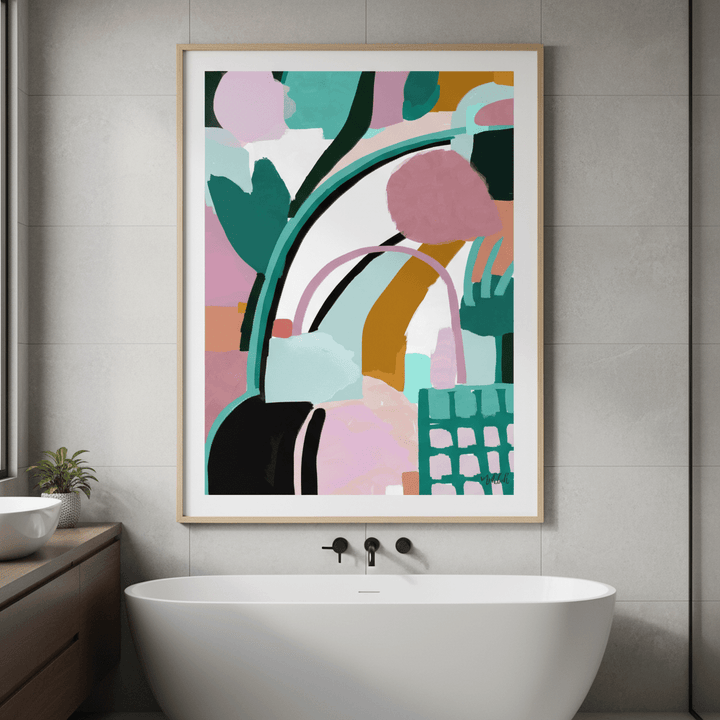 Offbeat Abstract by Inkheart Designs wall - art - picture - poster