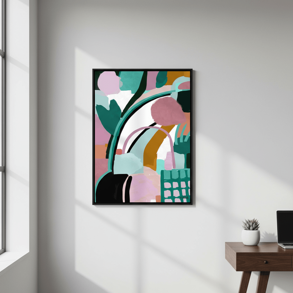 Offbeat Abstract by Inkheart Designs wall - art - picture - poster