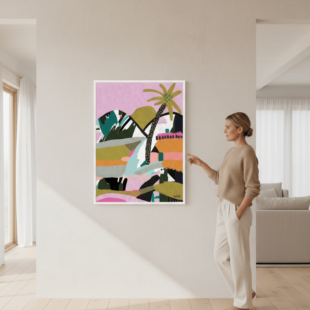 Offbeat Landscape by Inkheart Designs wall - art - picture - poster