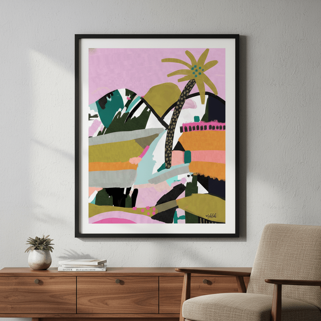 Offbeat Landscape by Inkheart Designs wall - art - picture - poster