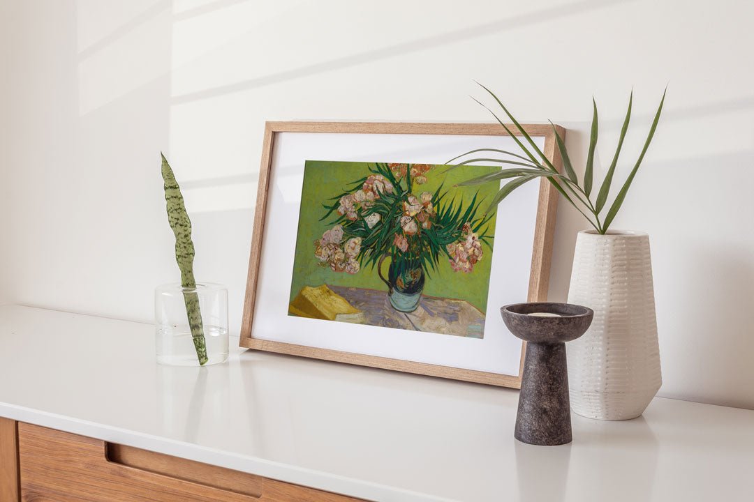 Oleanders Wall Art by Vincent van Gogh - Style My Wall