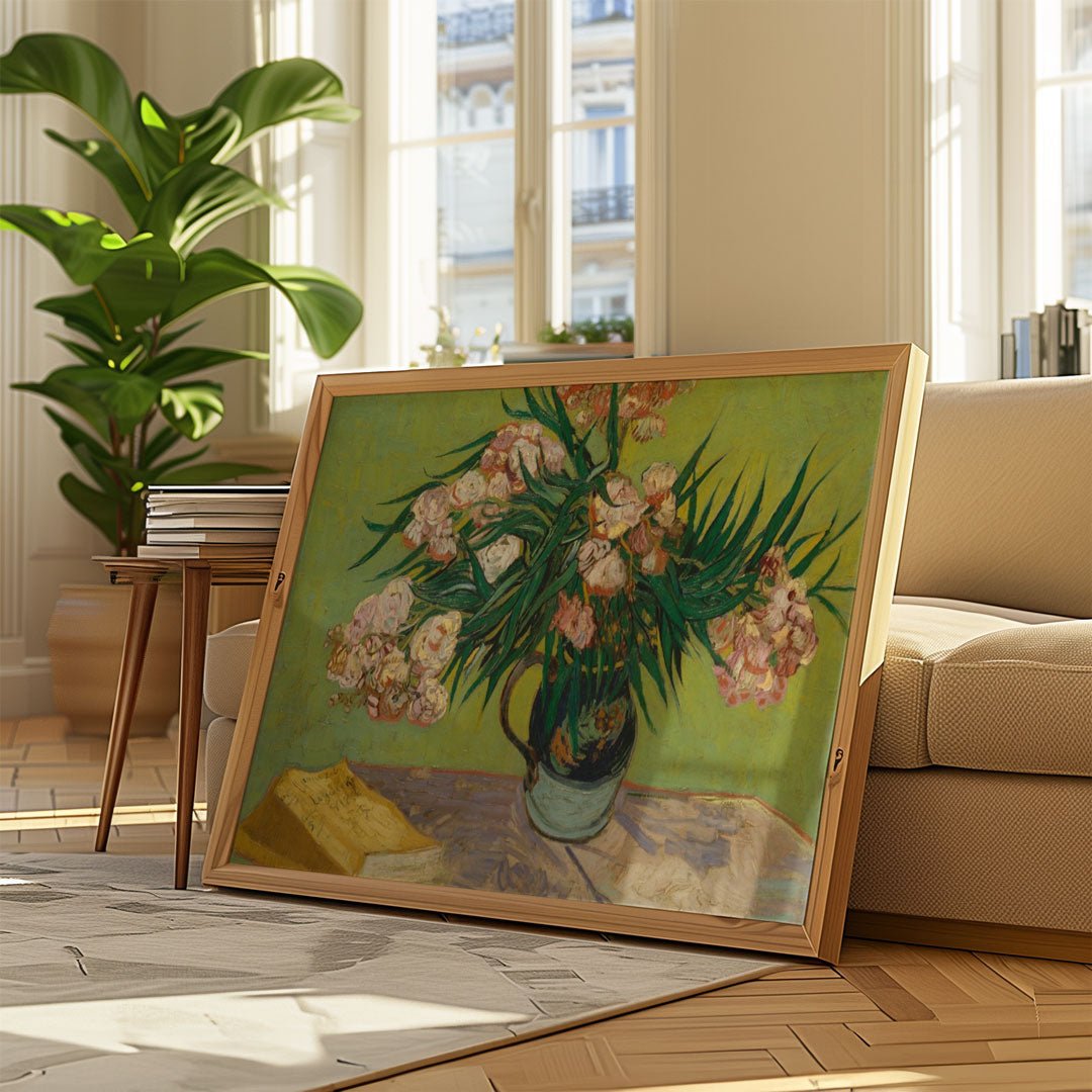 Oleanders Wall Art by Vincent van Gogh - Style My Wall