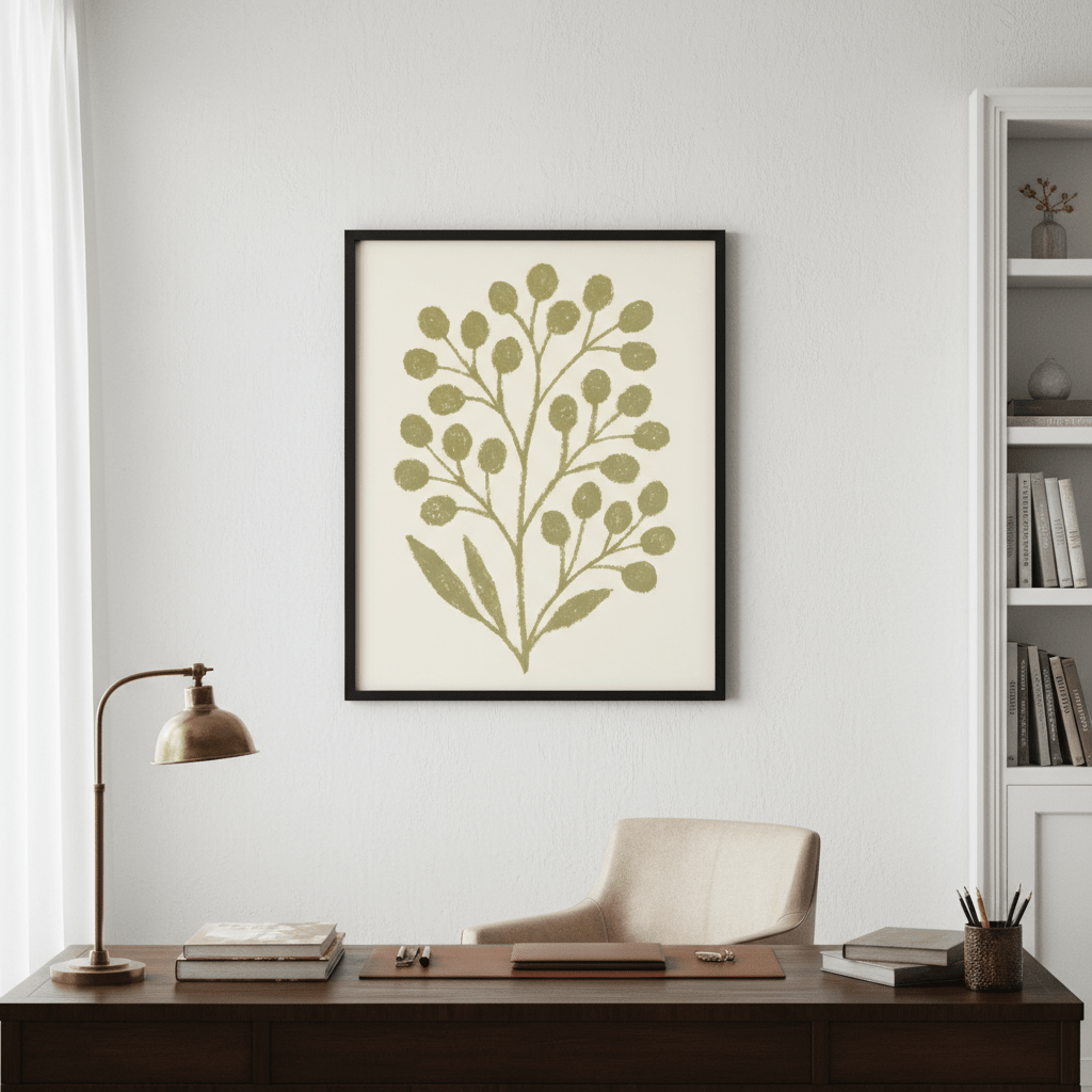 Olive Branch by Silvia Visscher wall - art - picture - poster