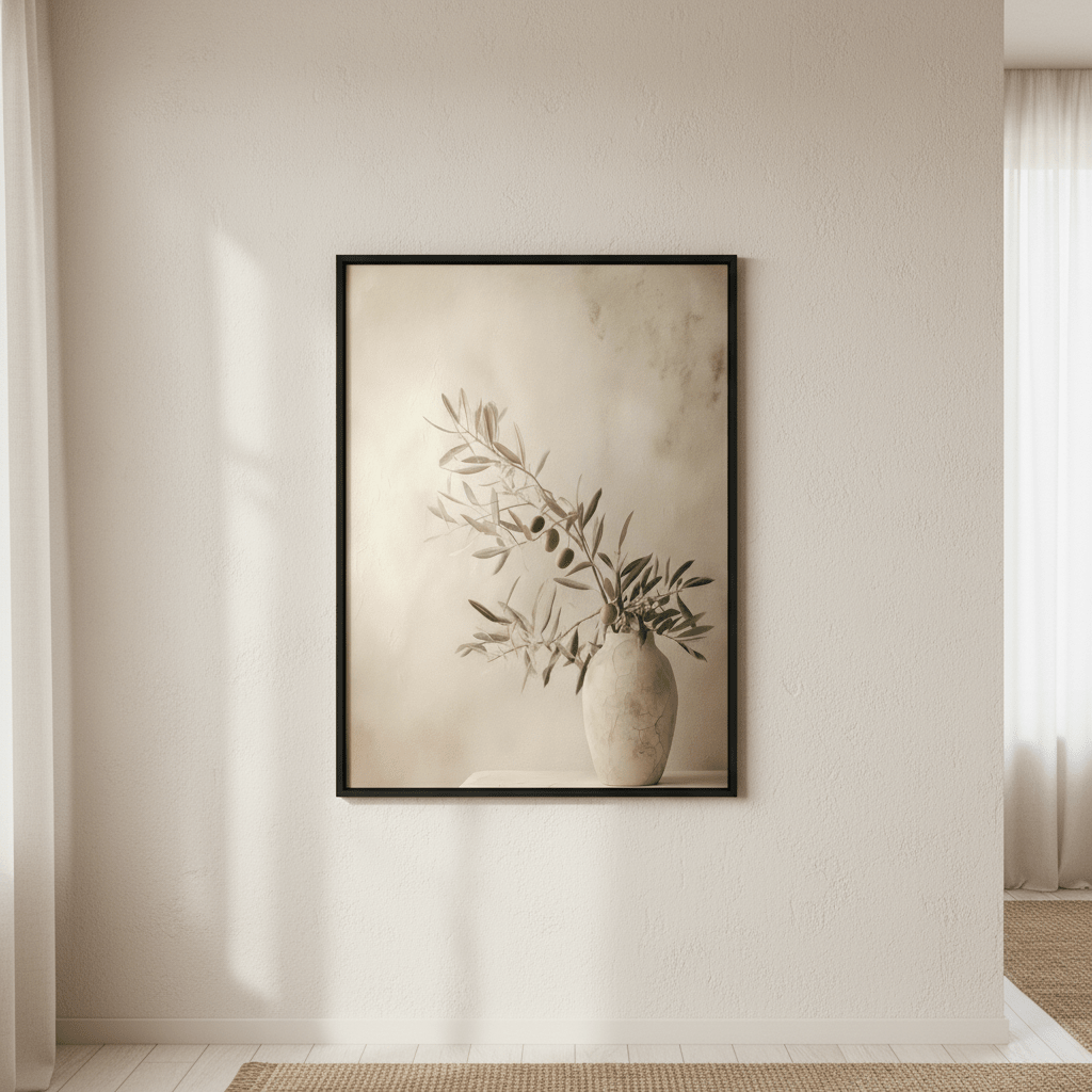 Olive Branch Still Life wall - art - picture - poster