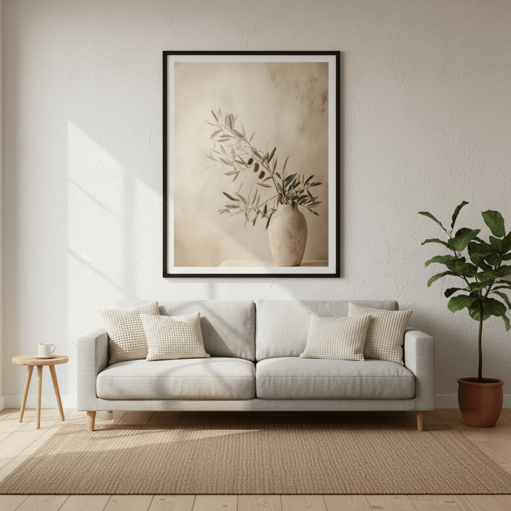 Olive Branch Still Life wall - art - picture - poster