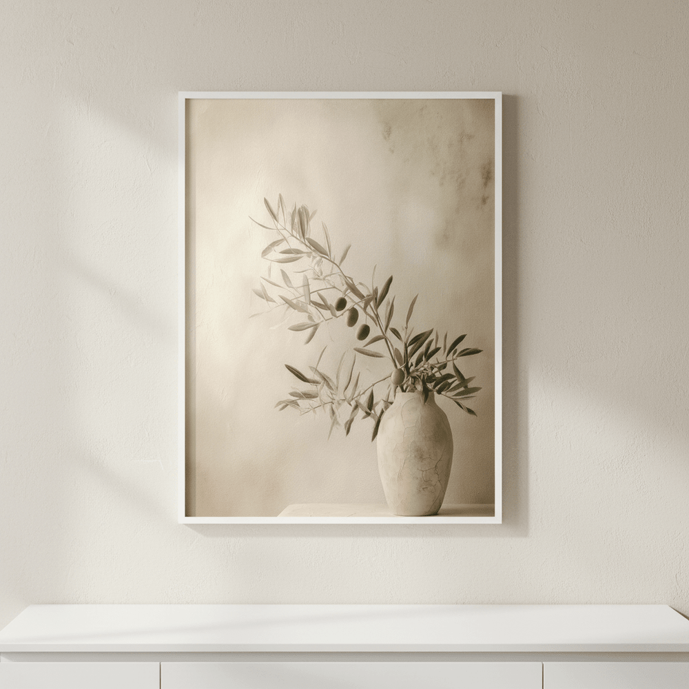 Olive Branch Still Life wall - art - picture - poster