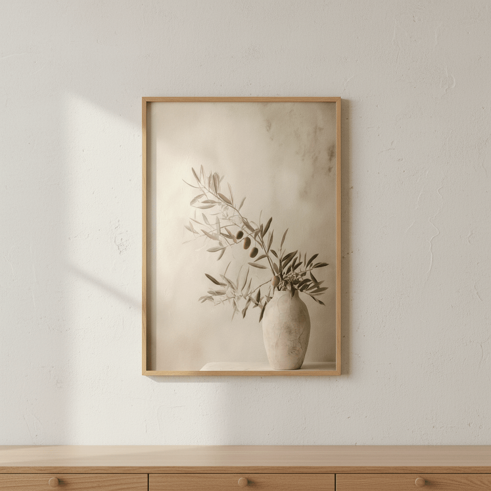 Olive Branch Still Life wall - art - picture - poster