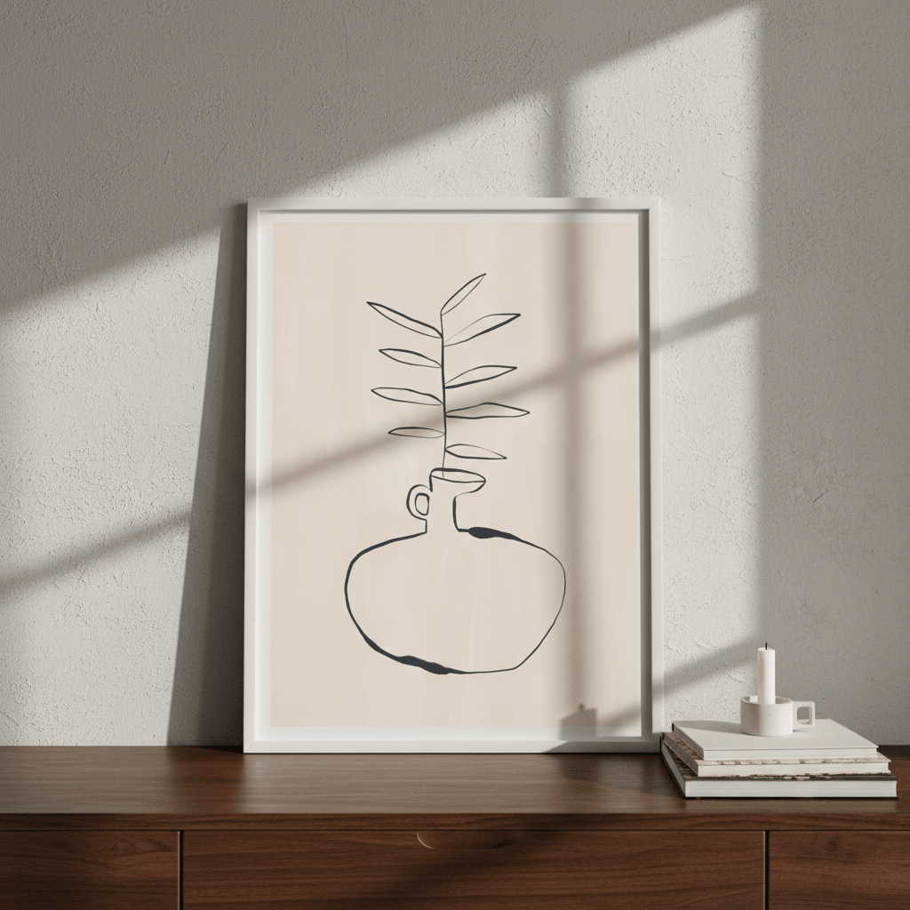 Olive Fase by Ivy Green Illustrations wall - art - picture - poster