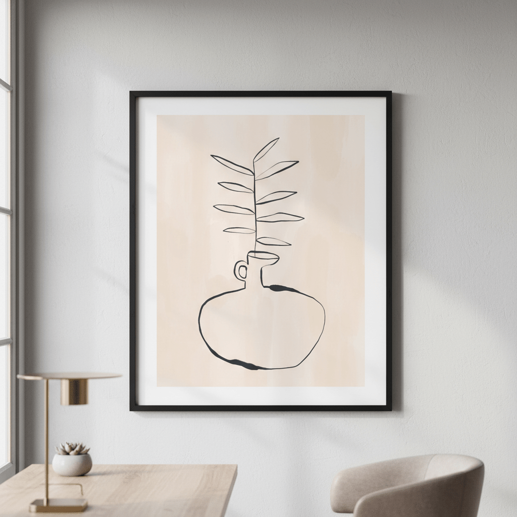 Olive Fase by Ivy Green Illustrations wall - art - picture - poster