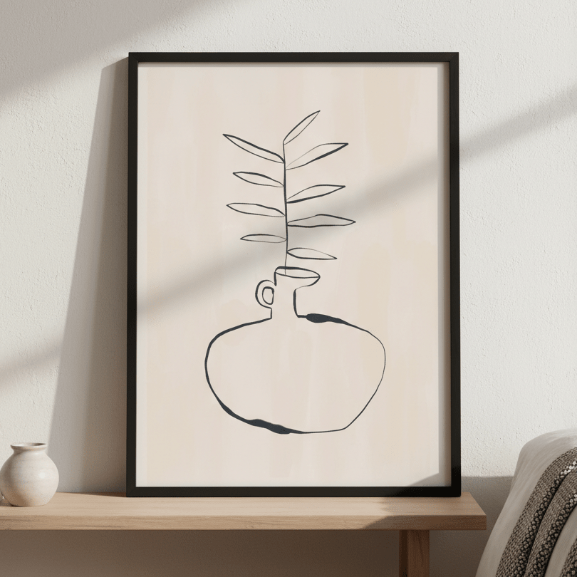 Olive Fase by Ivy Green Illustrations wall - art - picture - poster