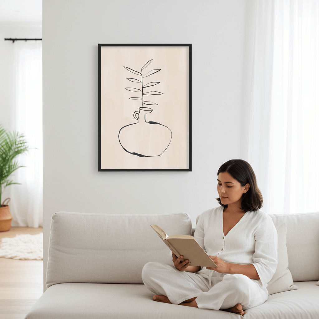 Olive Fase by Ivy Green Illustrations wall - art - picture - poster
