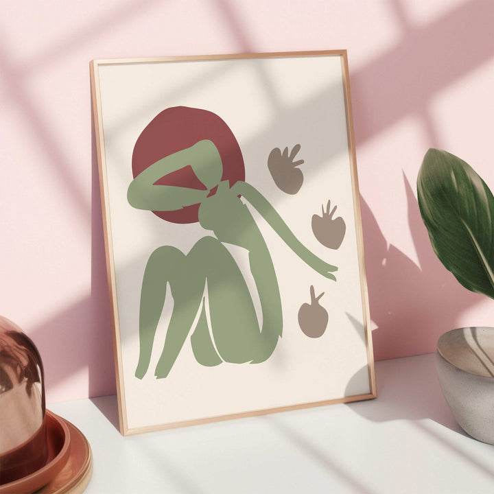 Olive Muse by Henri Matisse wall - art - picture - poster