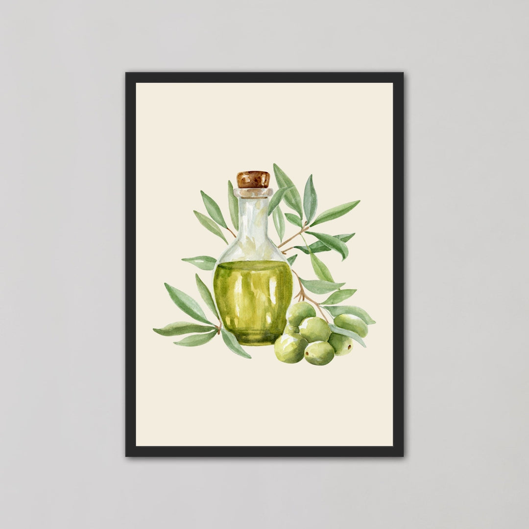 Olive Tree And A Jar Green Wall Art - Style My Wall