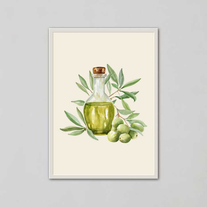 Olive Tree And A Jar Green Wall Art - Style My Wall