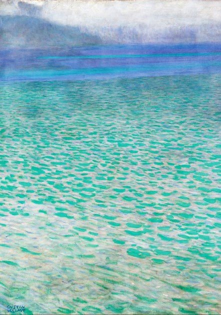 On Lake Attersee Wall Art by Gustav Klimt