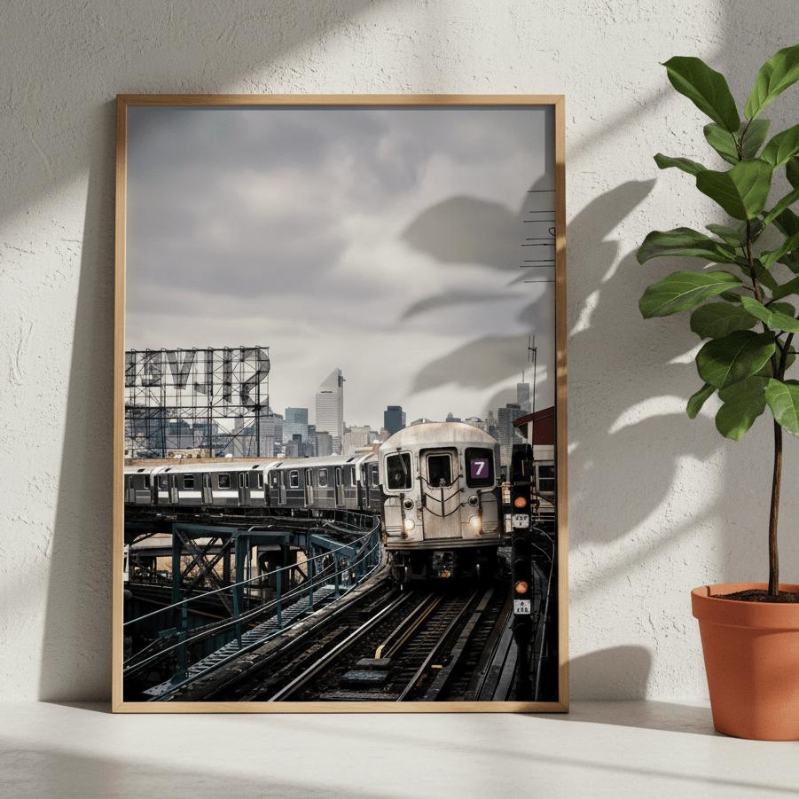 On the 7 by Cordula Schaefer wall - art - picture - poster