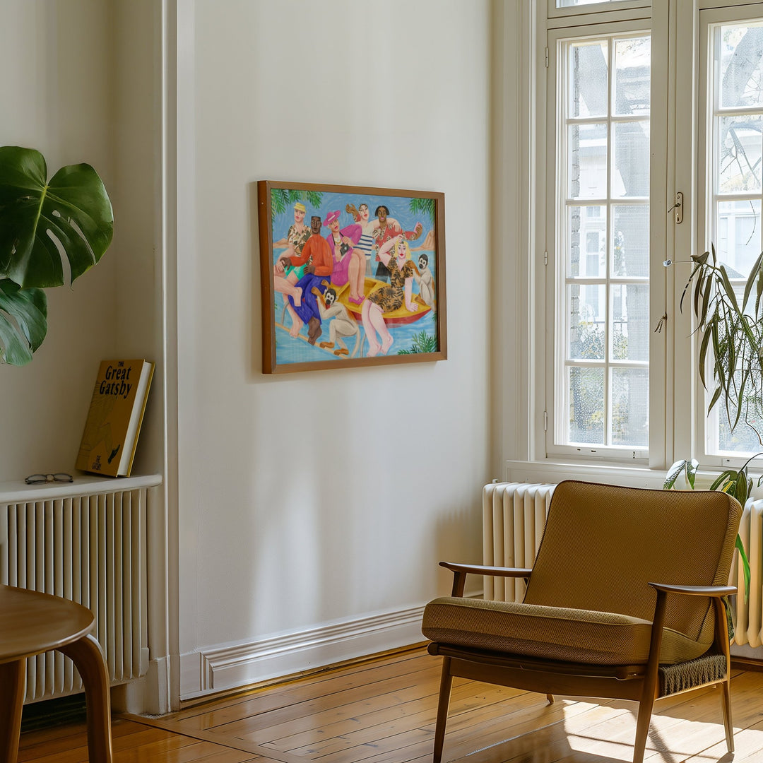 On the Surface by Cédric Pierre - Bez wall - art - picture - poster