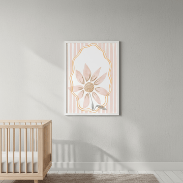 One Daisy Coquette Name by Menina Lisboa wall - art - picture - poster