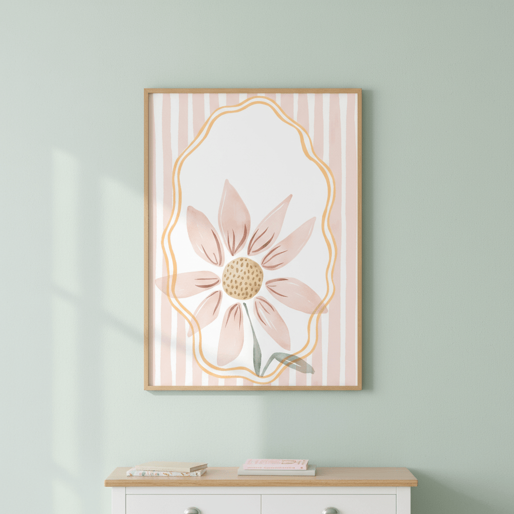One Daisy Coquette Name by Menina Lisboa wall - art - picture - poster
