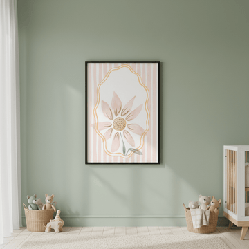One Daisy Coquette Name by Menina Lisboa wall - art - picture - poster