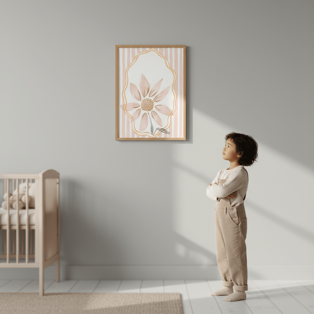 One Daisy Coquette Name by Menina Lisboa wall - art - picture - poster