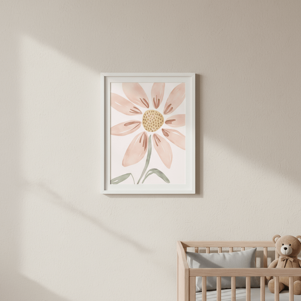 One Daisy Daisy Right by Menina Lisboa wall - art - picture - poster