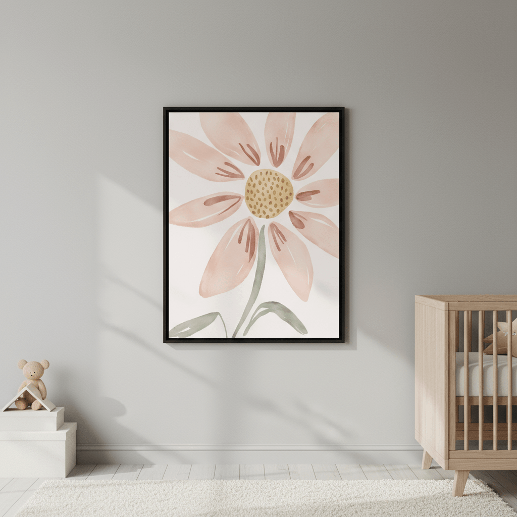 One Daisy Daisy Right by Menina Lisboa wall - art - picture - poster