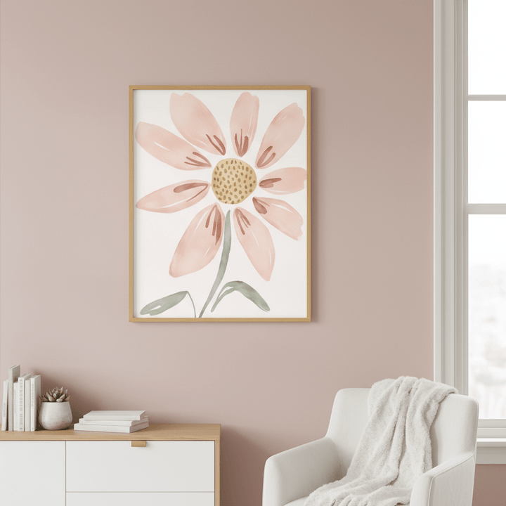One Daisy Daisy Right by Menina Lisboa wall - art - picture - poster