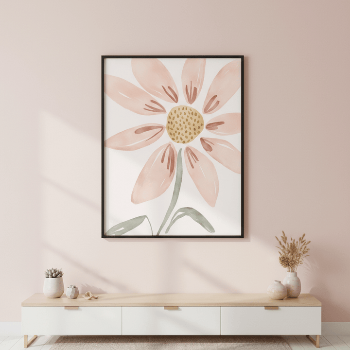 One Daisy Daisy Right by Menina Lisboa wall - art - picture - poster