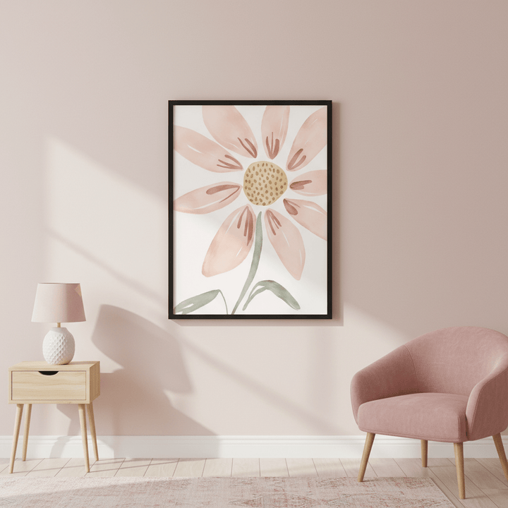One Daisy Daisy Right by Menina Lisboa wall - art - picture - poster