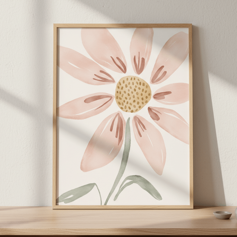 One Daisy Right by Menina Lisboa wall - art - picture - poster