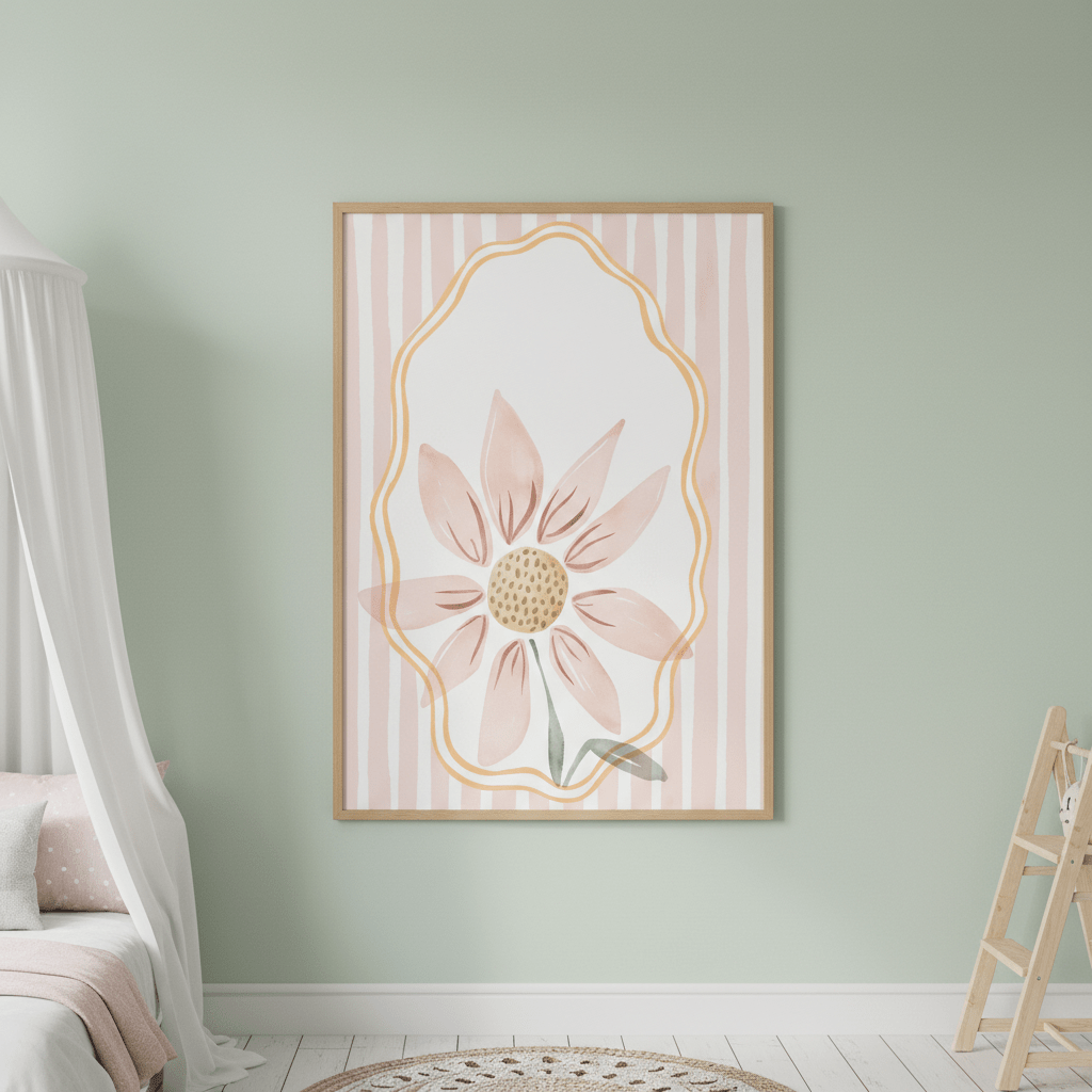 One Daisy Right Coquette Name by Menina Lisboa wall - art - picture - poster