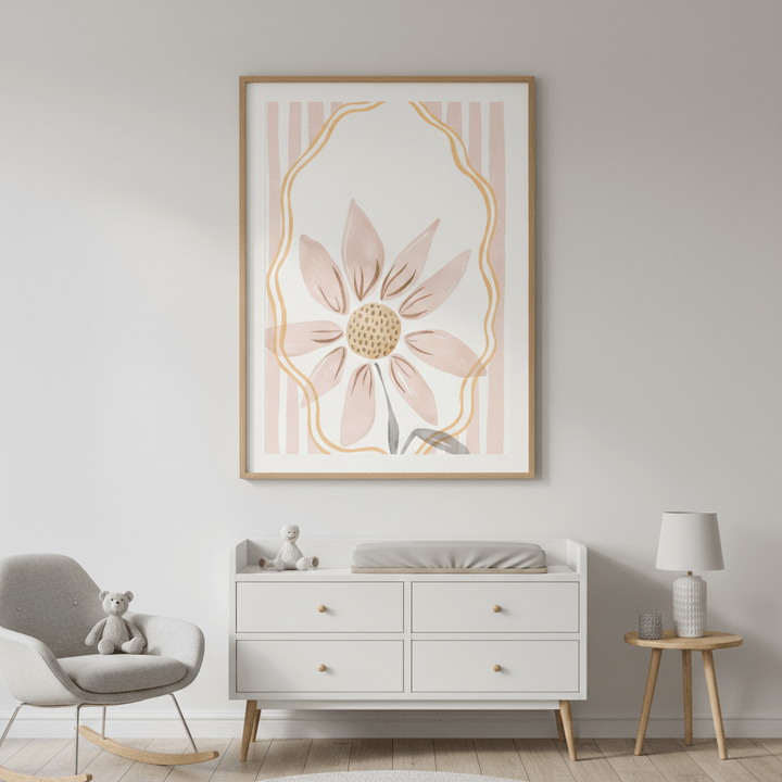One Daisy Right Coquette Name by Menina Lisboa wall - art - picture - poster