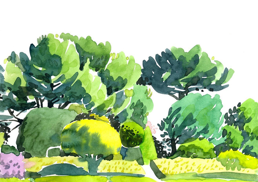 One View of Villa Ephrussi de Rothschild by Wensi Zhai