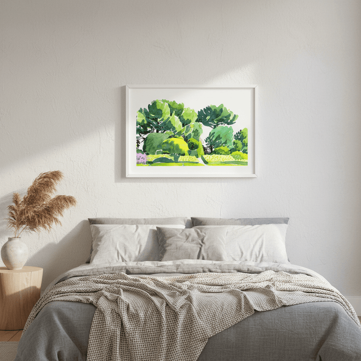One View of Villa Ephrussi de Rothschild by Wensi Zhai wall - art - picture - poster