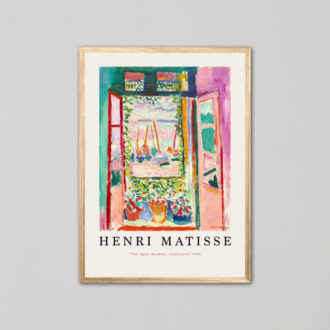 Open Window Collioure by Henri Matisse - Style My Wall