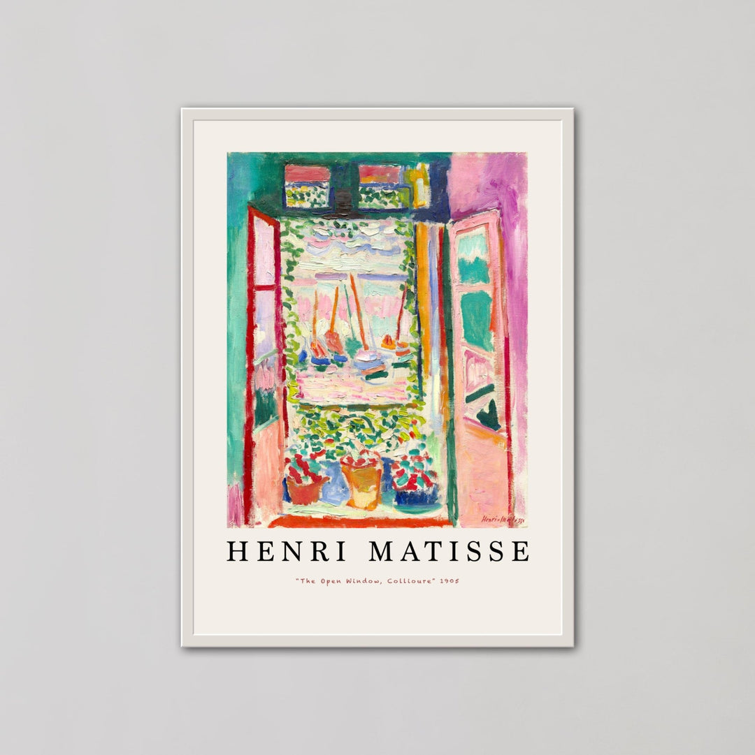 Open Window Collioure by Henri Matisse - Style My Wall