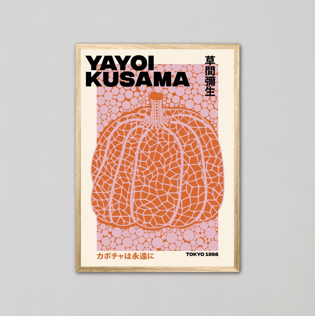 Orange Pumpkin By Yayoi Kusama - Style My Wall