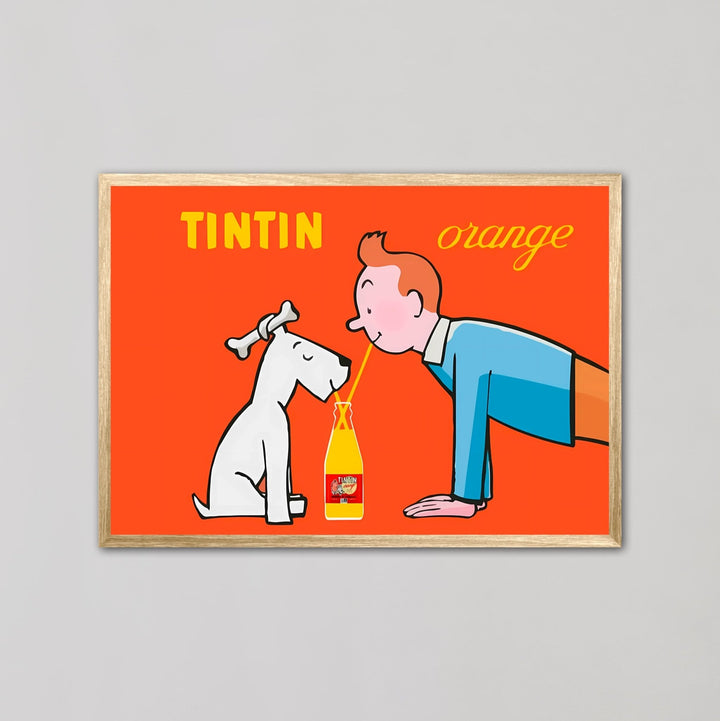 Orange Soda Tin Win Wall Art Print - Style My Wall