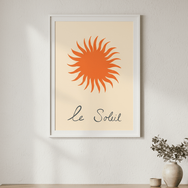 Orange Soleil by Ivy Green Illustrations