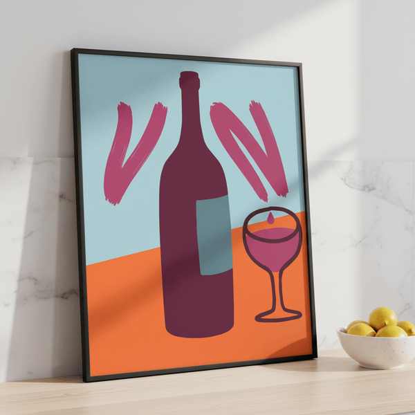 Orange Sunset Vino by Ryan Scott