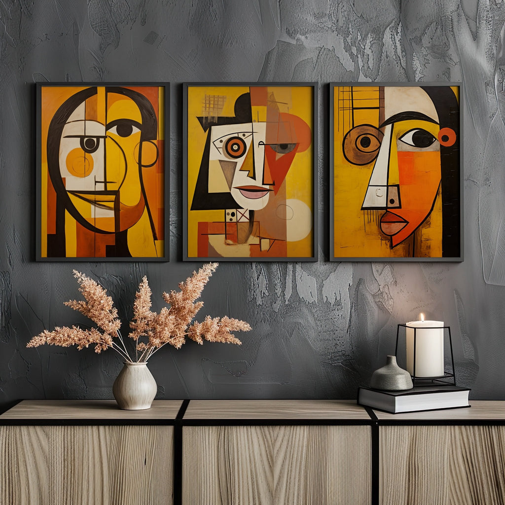 Wall Art factory Modern Abstract print Jazz Trio