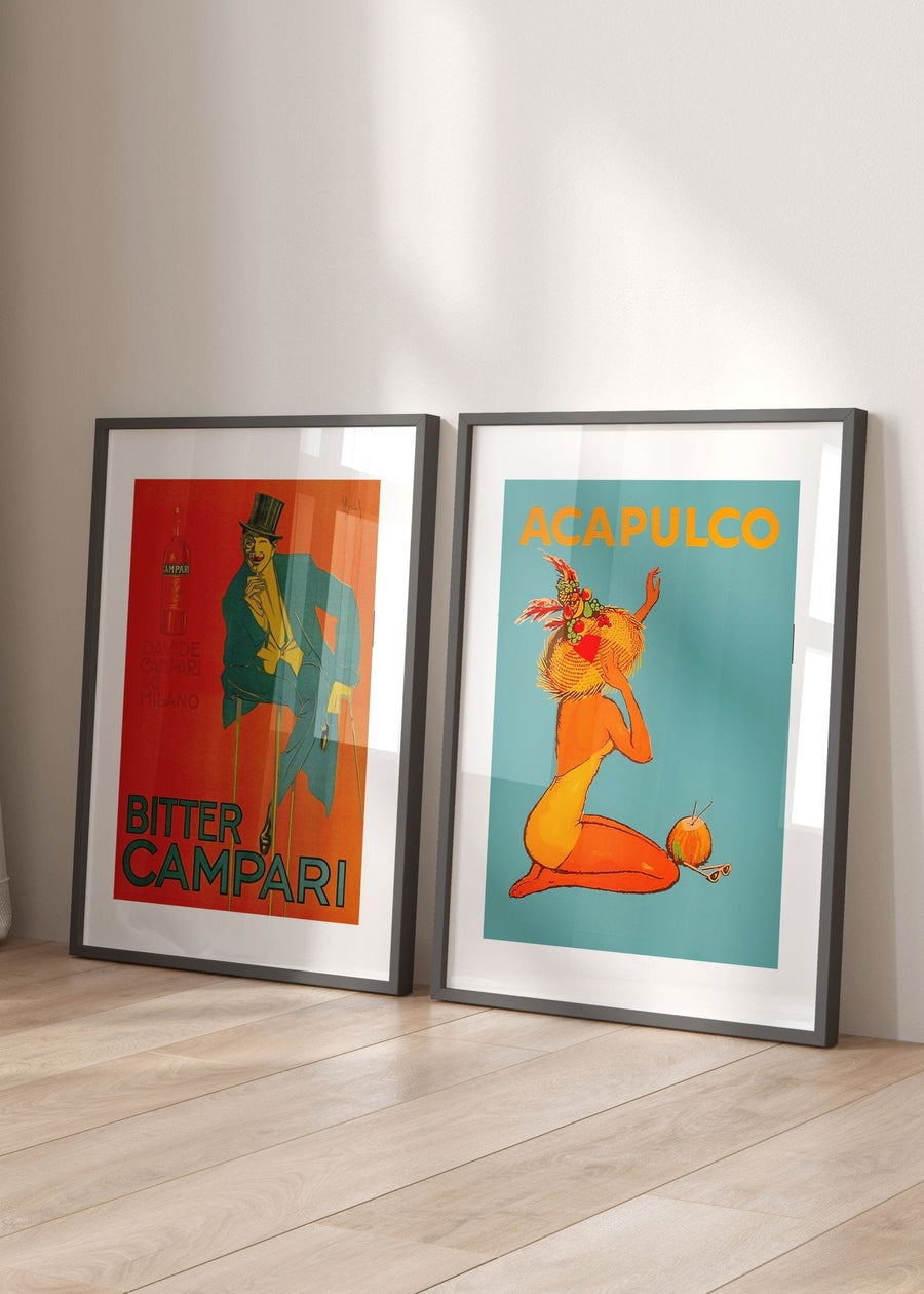 Orange Vintage Duo