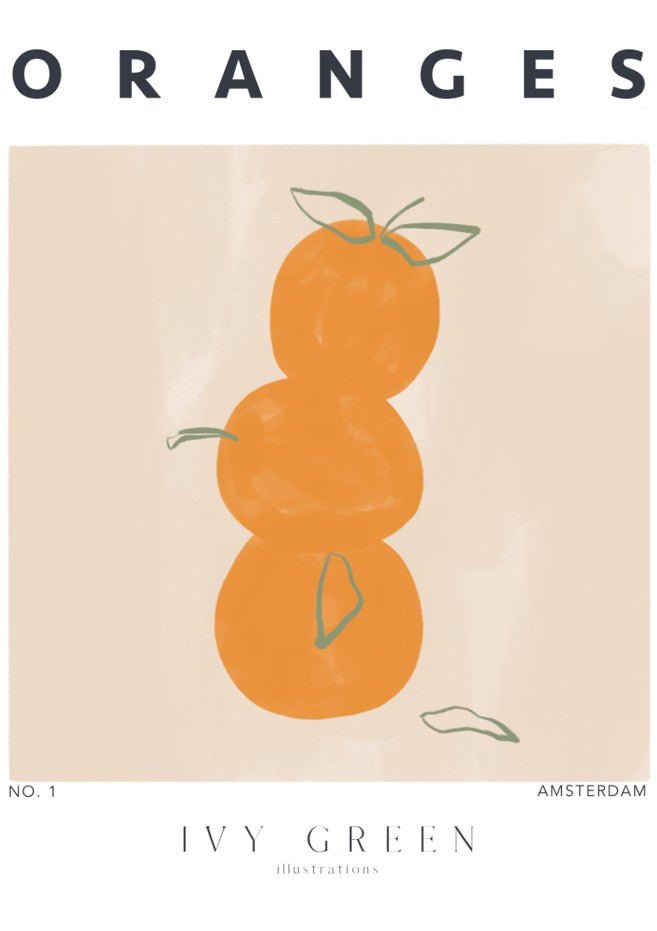 Oranges by Ivy Green Illustrations
