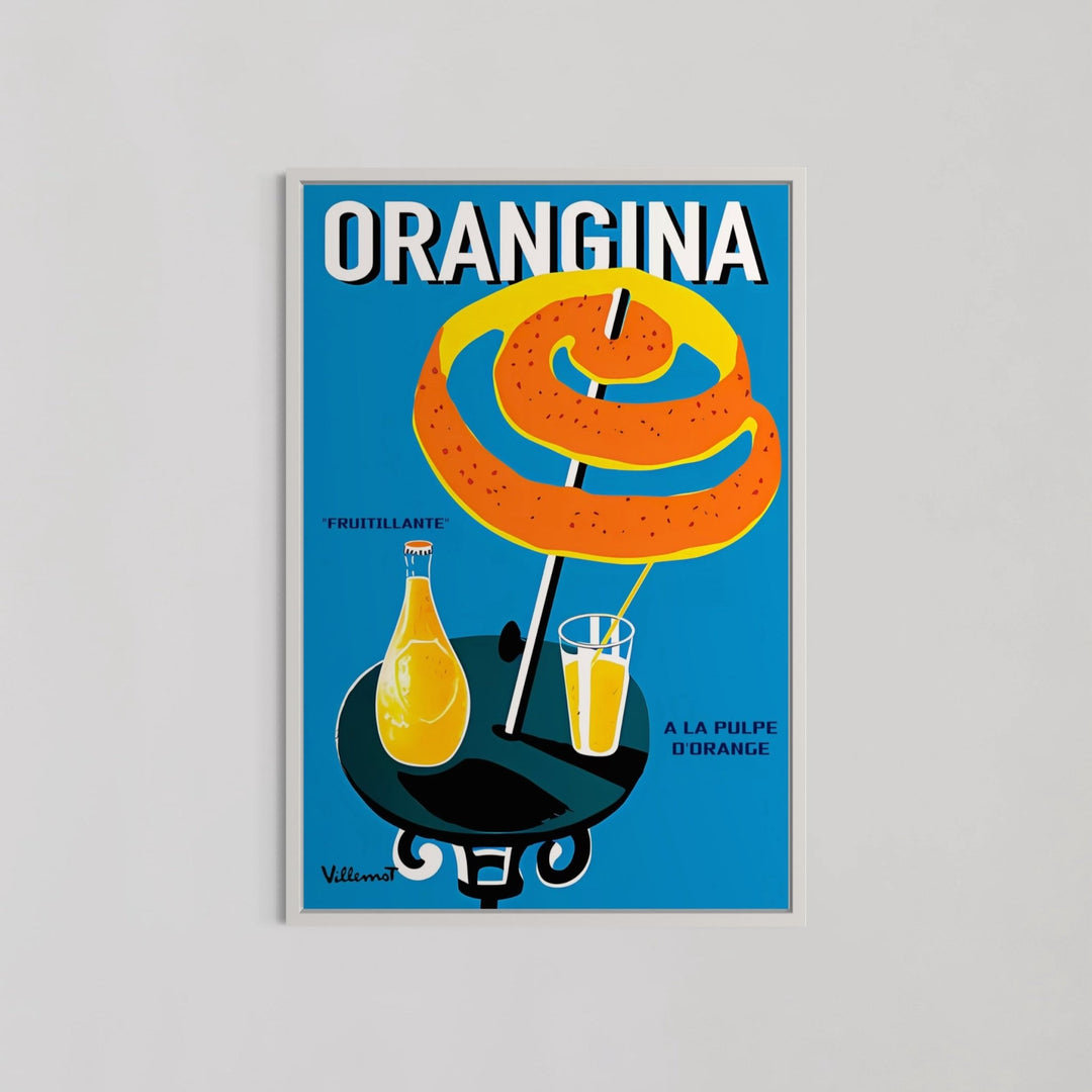 Orangina Fruitillante Kitchen Wall Art - Style My Wall